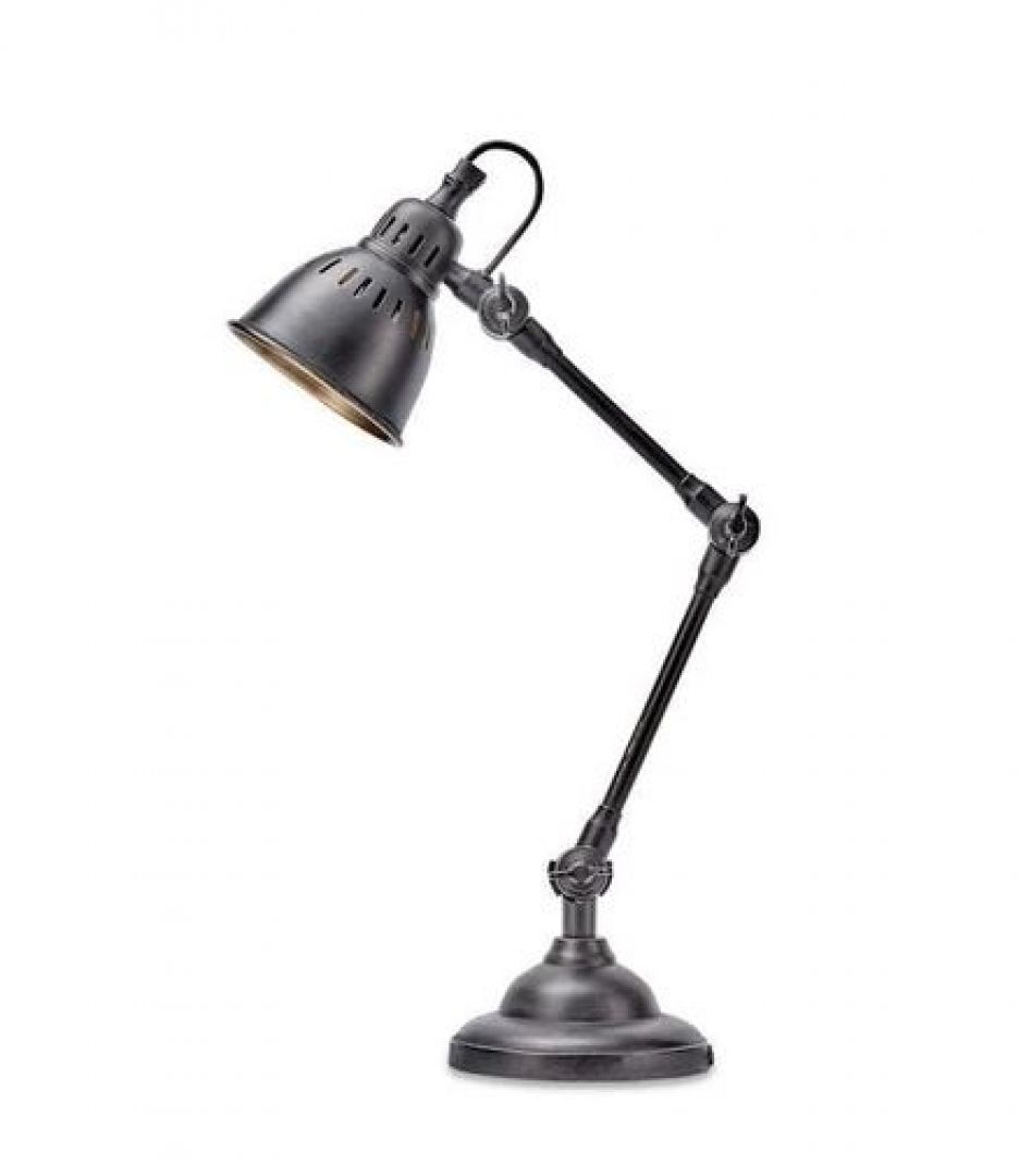 Hand Painted Furniture Lighting For Sale Black Adjustable Desk Lamp